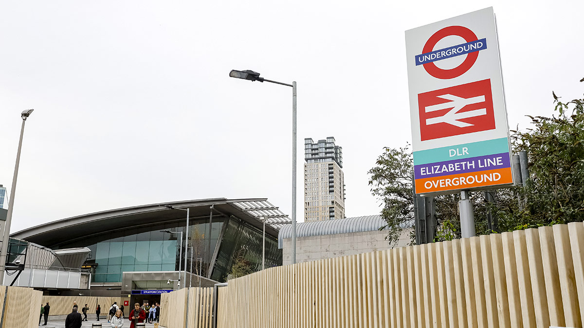 Stratford Station Entrance